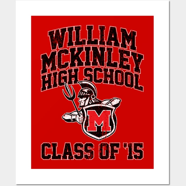 William McKinley High School Class of 15 Wall Art by huckblade